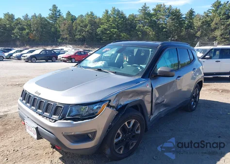 2018 Jeep Compass Trailhawk 4X4 from USA, damaged, VIN 3C4NJDDB8JT341673